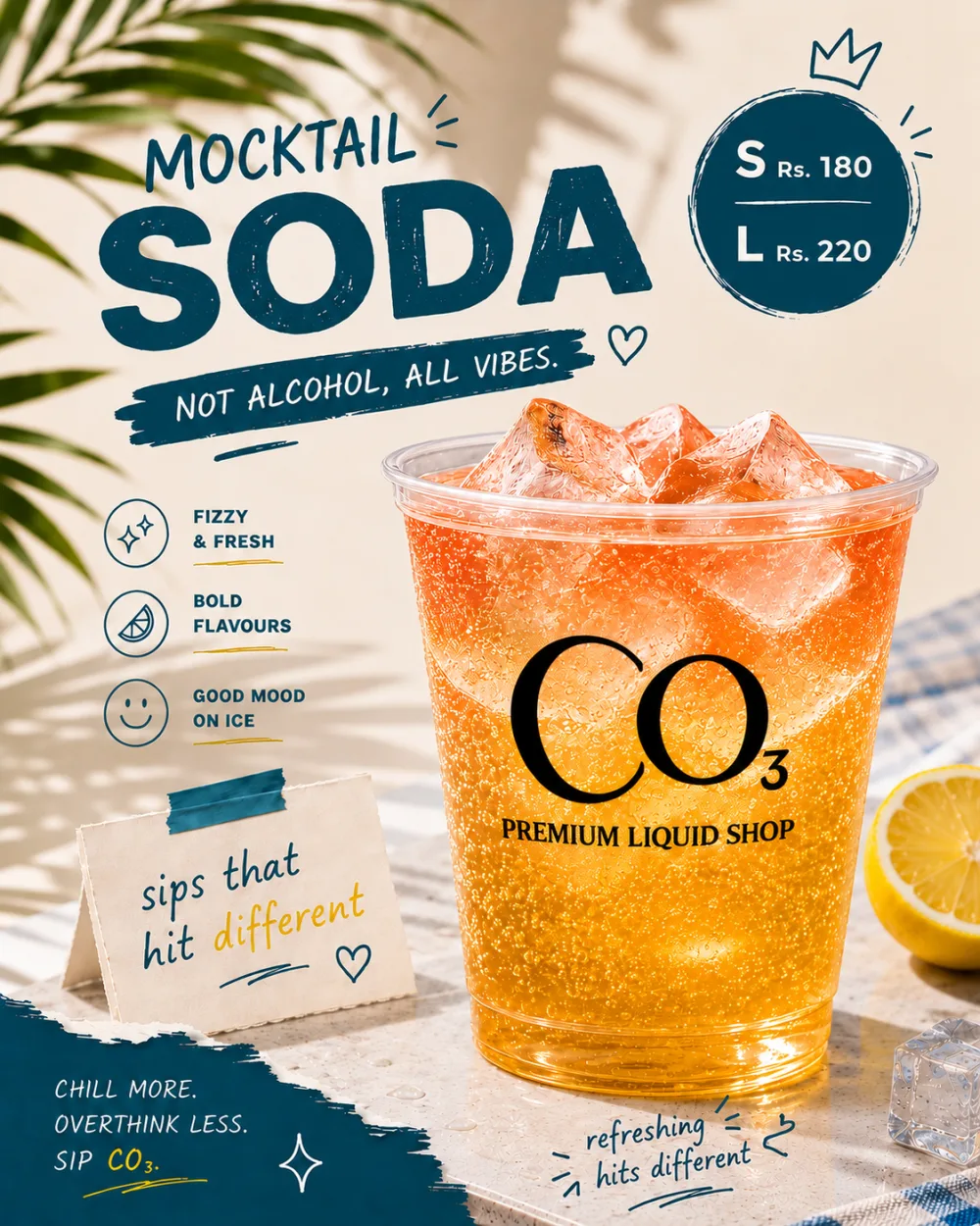 Mocktail Soda — CO3 Premium Liquid Shop