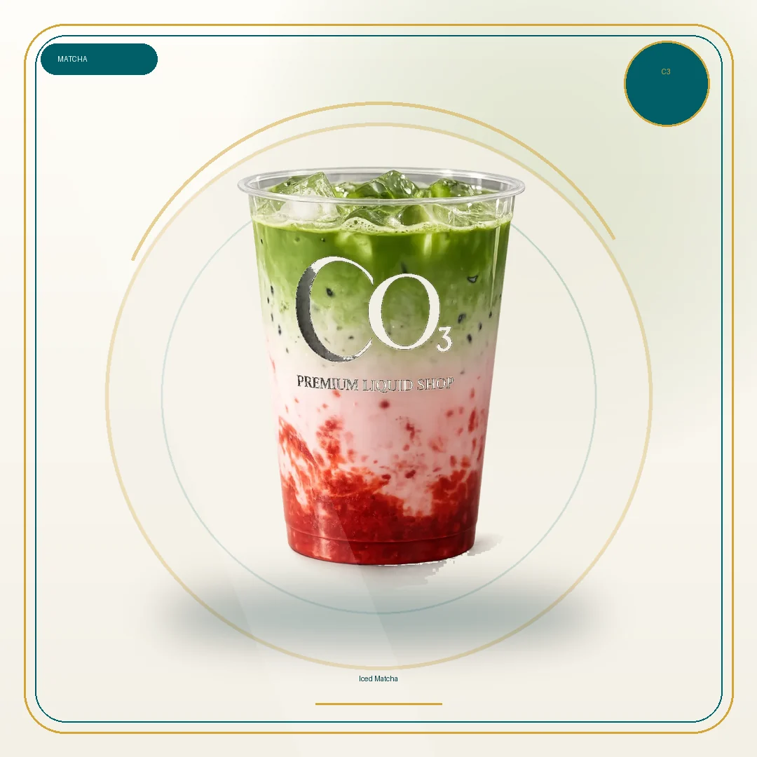 Iced Matcha — CO3 Premium Liquid Shop