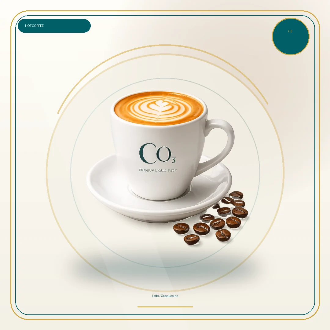 Latte / Cappuccino — CO3 Premium Liquid Shop